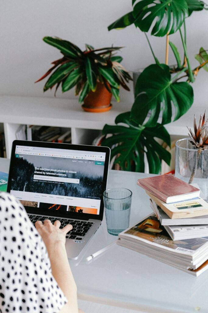 Launch Strategy & Funnel Support Services 12 launch strategy - woman working at desk